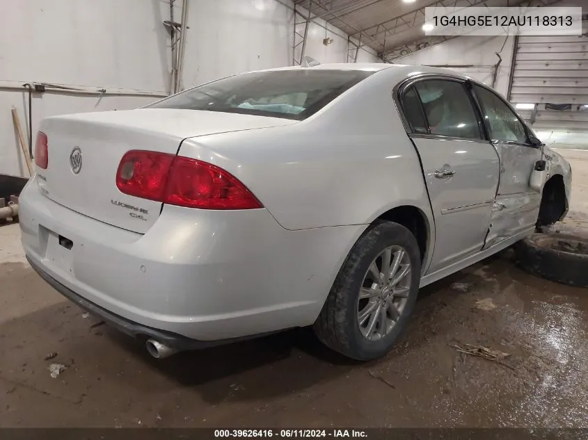 1G4HG5E12AU118313 2010 Buick Lucerne Cxl-5