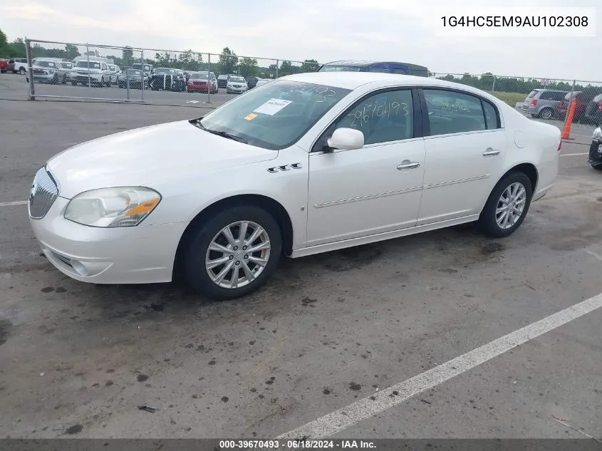 1G4HC5EM9AU102308 2010 Buick Lucerne Cxl