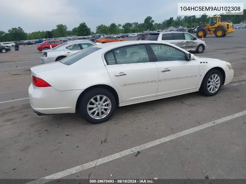 2010 Buick Lucerne Cxl VIN: 1G4HC5EM9AU102308 Lot: 39670493