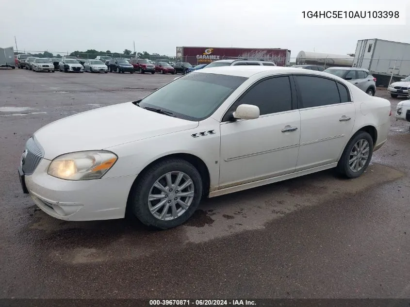 2010 Buick Lucerne Cxl VIN: 1G4HC5E10AU103398 Lot: 39670871