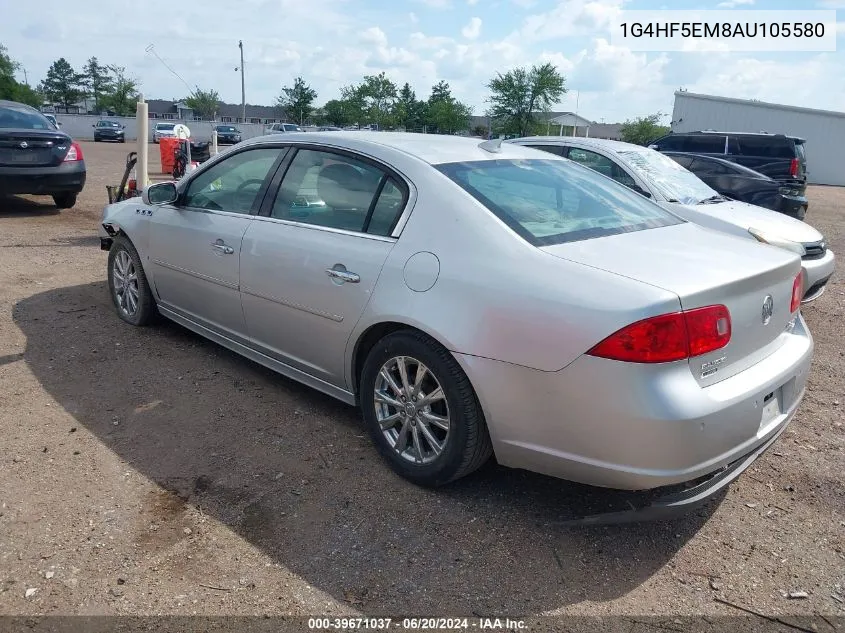 1G4HF5EM8AU105580 2010 Buick Lucerne Cxl-4