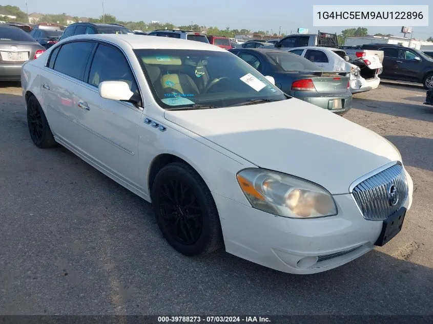 2010 Buick Lucerne Cxl VIN: 1G4HC5EM9AU122896 Lot: 39788273