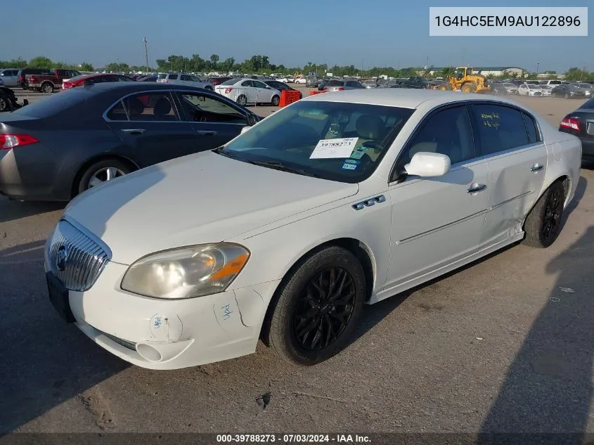 2010 Buick Lucerne Cxl VIN: 1G4HC5EM9AU122896 Lot: 39788273