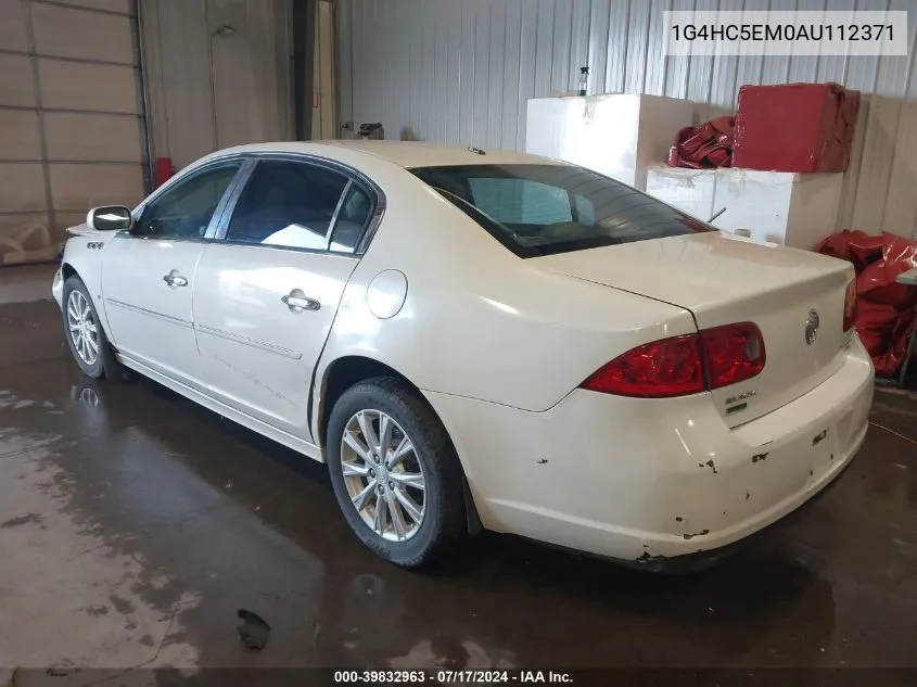 2010 Buick Lucerne Cxl VIN: 1G4HC5EM0AU112371 Lot: 39832963