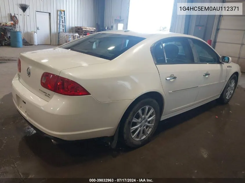 1G4HC5EM0AU112371 2010 Buick Lucerne Cxl