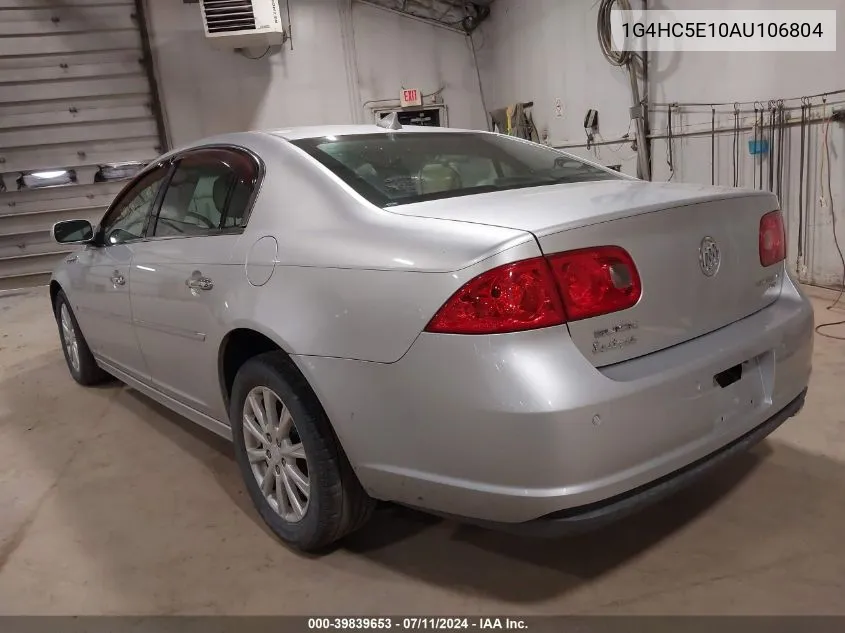 1G4HC5E10AU106804 2010 Buick Lucerne Cxl