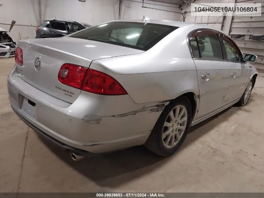 1G4HC5E10AU106804 2010 Buick Lucerne Cxl