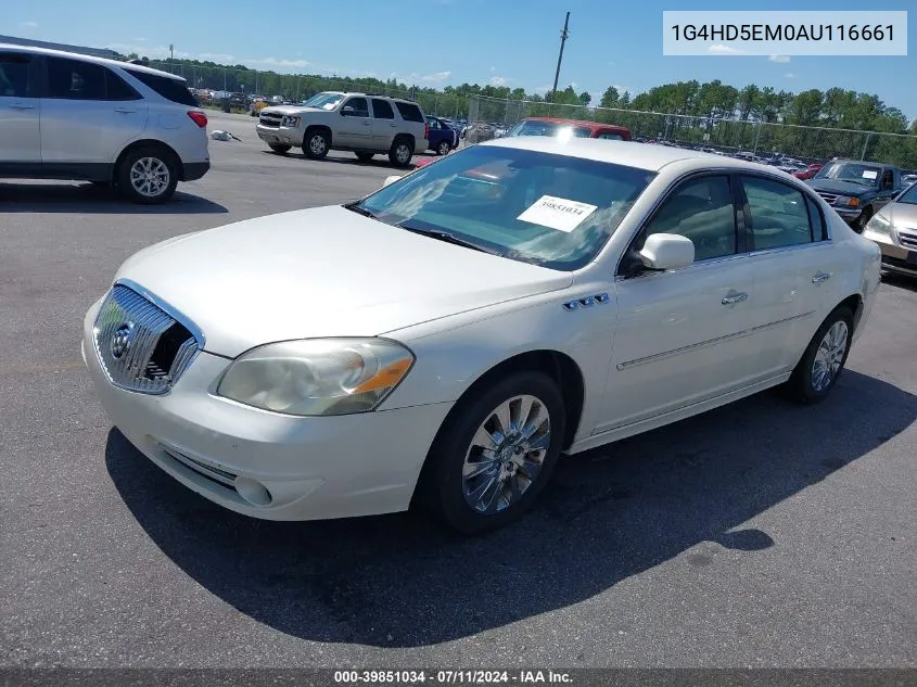 2010 Buick Lucerne Cxl Special Edition VIN: 1G4HD5EM0AU116661 Lot: 39851034