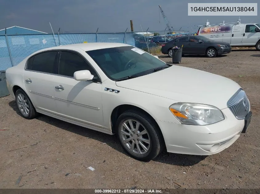 2010 Buick Lucerne Cxl VIN: 1G4HC5EM5AU138044 Lot: 39962212