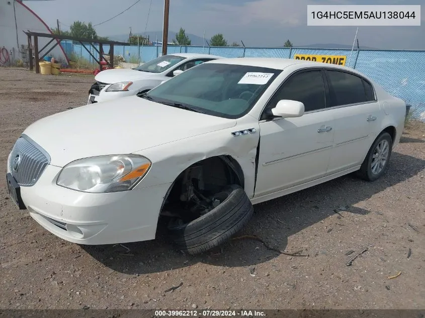 2010 Buick Lucerne Cxl VIN: 1G4HC5EM5AU138044 Lot: 39962212