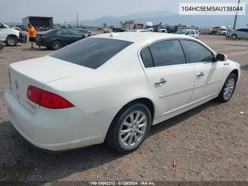 2010 Buick Lucerne Cxl VIN: 1G4HC5EM5AU138044 Lot: 39962212