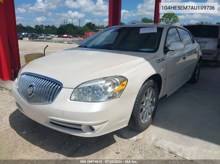 2010 Buick Lucerne Cxl-3 VIN: 1G4HE5EM7AU109736 Lot: 39974615