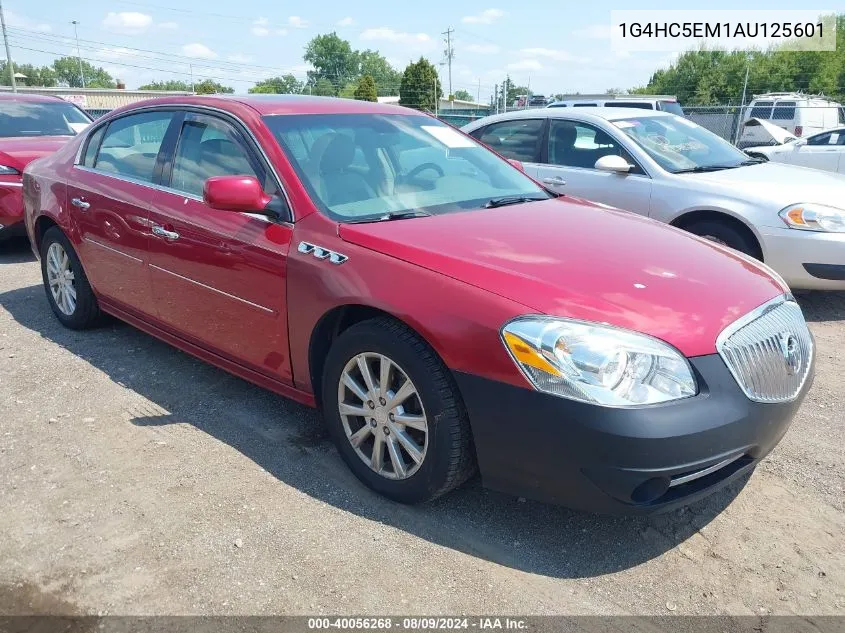 2010 Buick Lucerne Cxl VIN: 1G4HC5EM1AU125601 Lot: 40056268