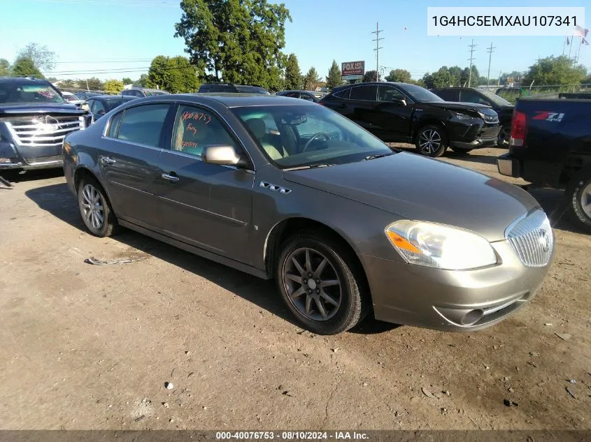 1G4HC5EMXAU107341 2010 Buick Lucerne Cxl