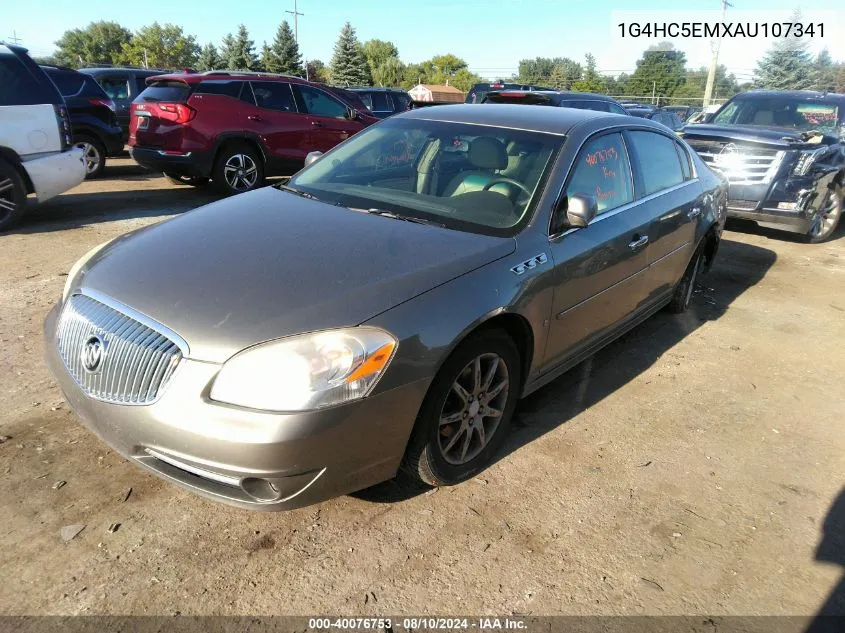 1G4HC5EMXAU107341 2010 Buick Lucerne Cxl