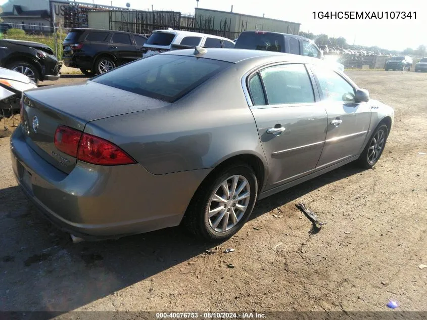 1G4HC5EMXAU107341 2010 Buick Lucerne Cxl