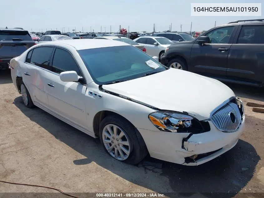 2010 Buick Lucerne Cxl VIN: 1G4HC5EM5AU101950 Lot: 40312141