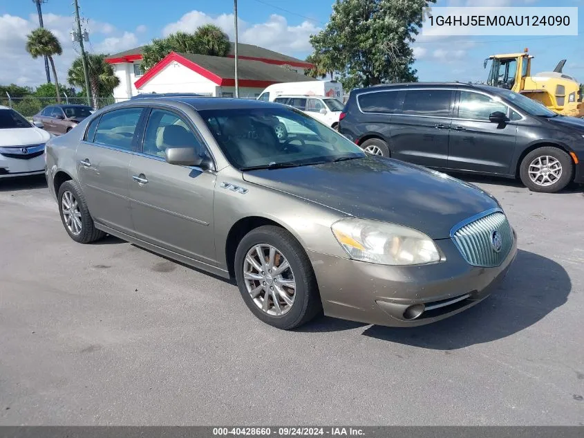 2010 Buick Lucerne Cxl Premium VIN: 1G4HJ5EM0AU124090 Lot: 40428660