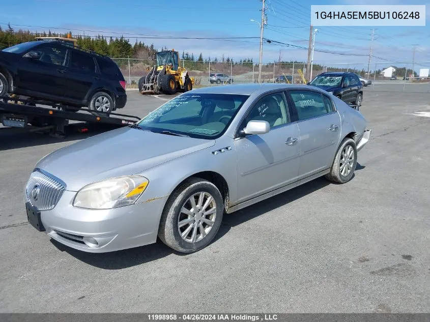 1G4HA5EM5BU106248 2011 Buick Lucerne