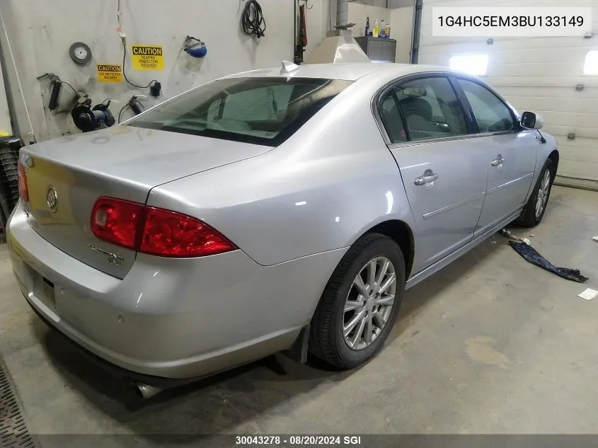 2011 Buick Lucerne Cxl VIN: 1G4HC5EM3BU133149 Lot: 30043278