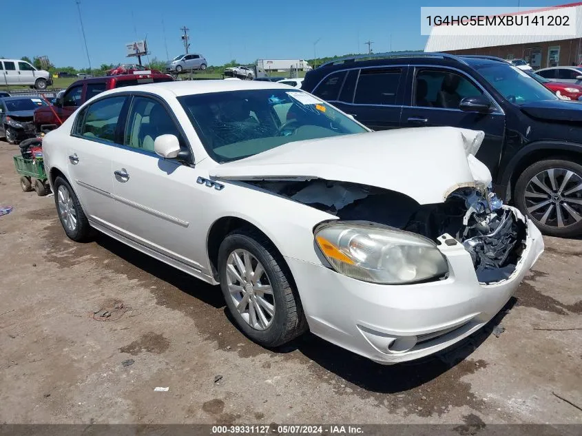 2011 Buick Lucerne Cxl VIN: 1G4HC5EMXBU141202 Lot: 39331127