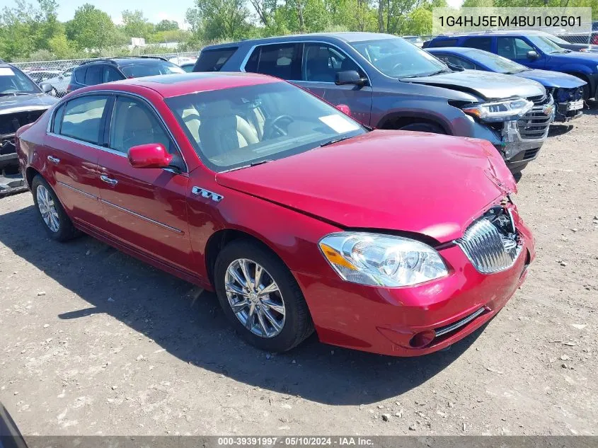 1G4HJ5EM4BU102501 2011 Buick Lucerne Cxl Premium