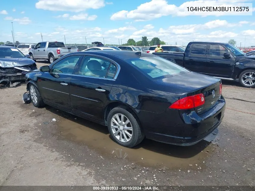 1G4HC5EM3BU112575 2011 Buick Lucerne Cxl