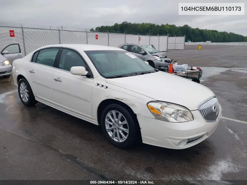 2011 Buick Lucerne Cxl VIN: 1G4HC5EM6BU110173 Lot: 39404364