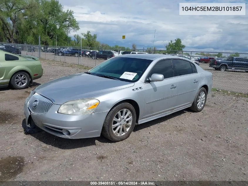 1G4HC5EM2BU101857 2011 Buick Lucerne Cxl