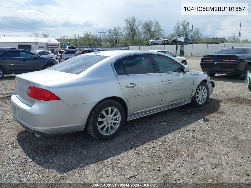 1G4HC5EM2BU101857 2011 Buick Lucerne Cxl