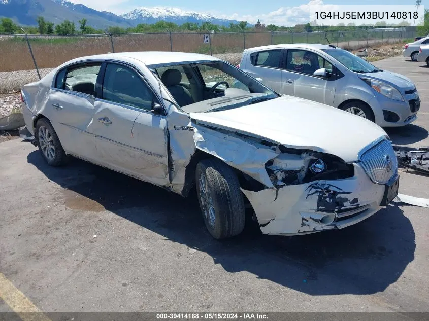 2011 Buick Lucerne Cxl Premium VIN: 1G4HJ5EM3BU140818 Lot: 39414168