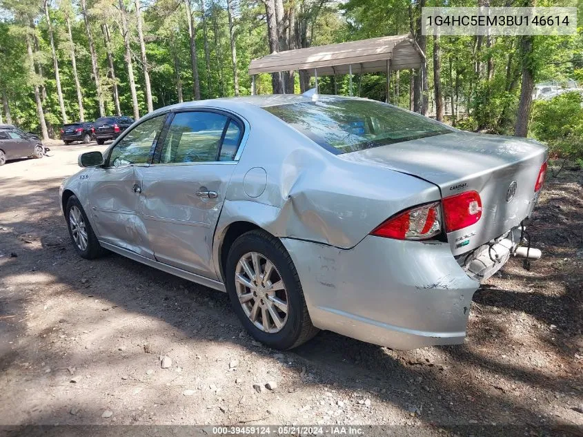 2011 Buick Lucerne Cxl VIN: 1G4HC5EM3BU146614 Lot: 39459124