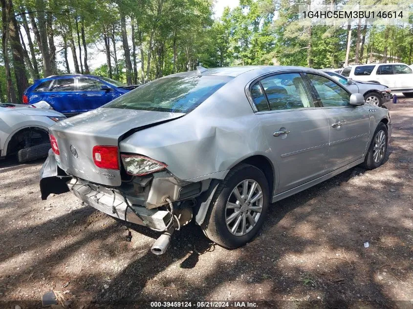 2011 Buick Lucerne Cxl VIN: 1G4HC5EM3BU146614 Lot: 39459124