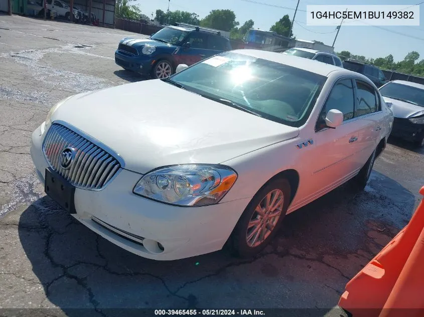 2011 Buick Lucerne Cxl VIN: 1G4HC5EM1BU149382 Lot: 39465455