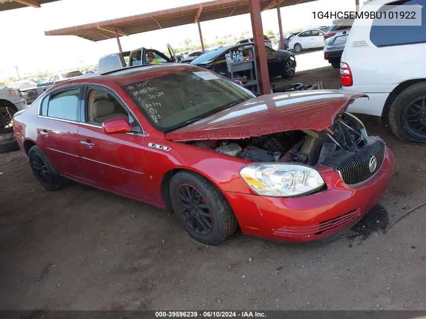 2011 Buick Lucerne Cxl VIN: 1G4HC5EM9BU101922 Lot: 39596239