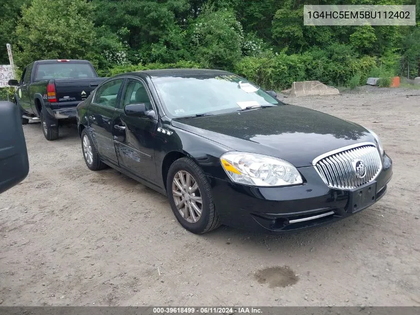 2011 Buick Lucerne Cxl VIN: 1G4HC5EM5BU112402 Lot: 39618499