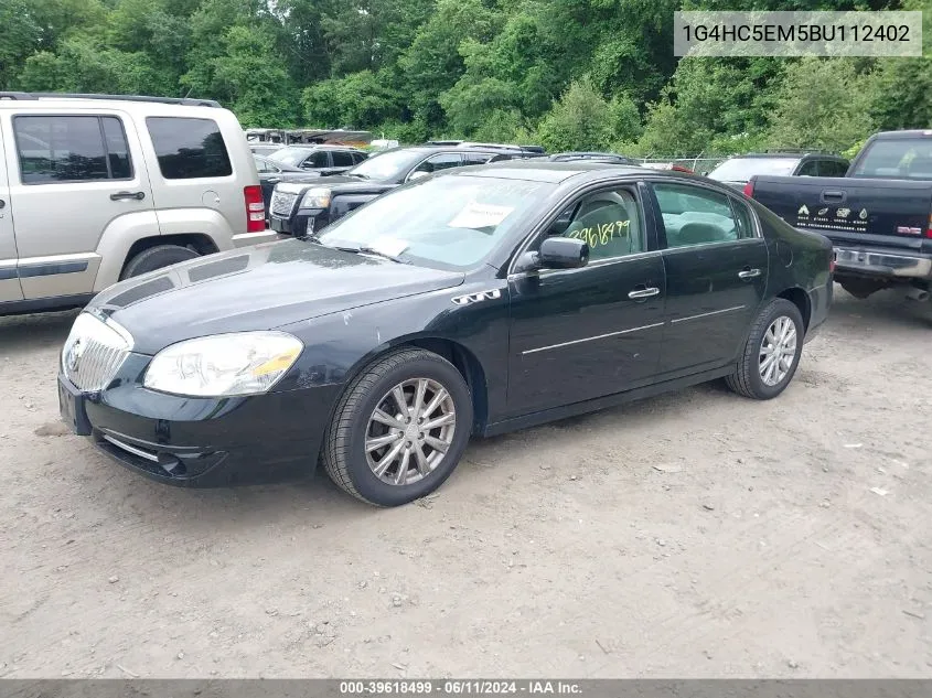 2011 Buick Lucerne Cxl VIN: 1G4HC5EM5BU112402 Lot: 39618499