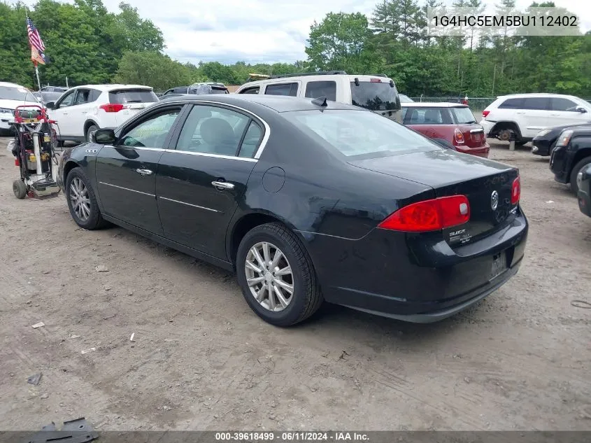 2011 Buick Lucerne Cxl VIN: 1G4HC5EM5BU112402 Lot: 39618499