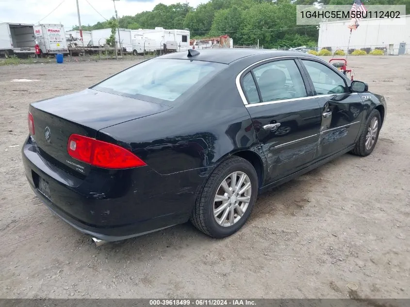 1G4HC5EM5BU112402 2011 Buick Lucerne Cxl