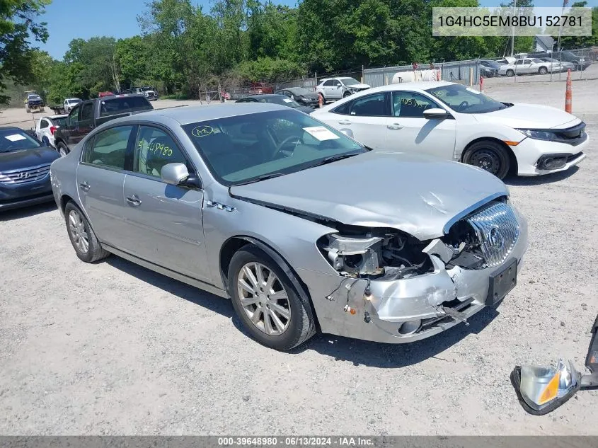 1G4HC5EM8BU152781 2011 Buick Lucerne Cxl