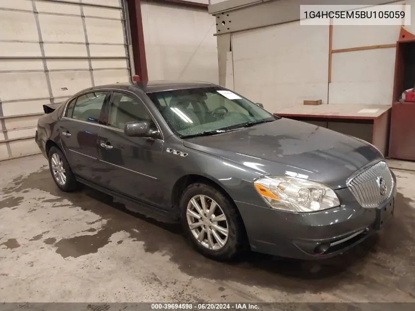 2011 Buick Lucerne Cxl VIN: 1G4HC5EM5BU105059 Lot: 39694598