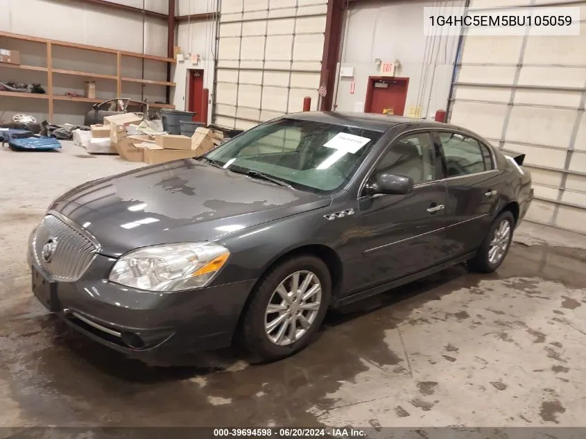 2011 Buick Lucerne Cxl VIN: 1G4HC5EM5BU105059 Lot: 39694598