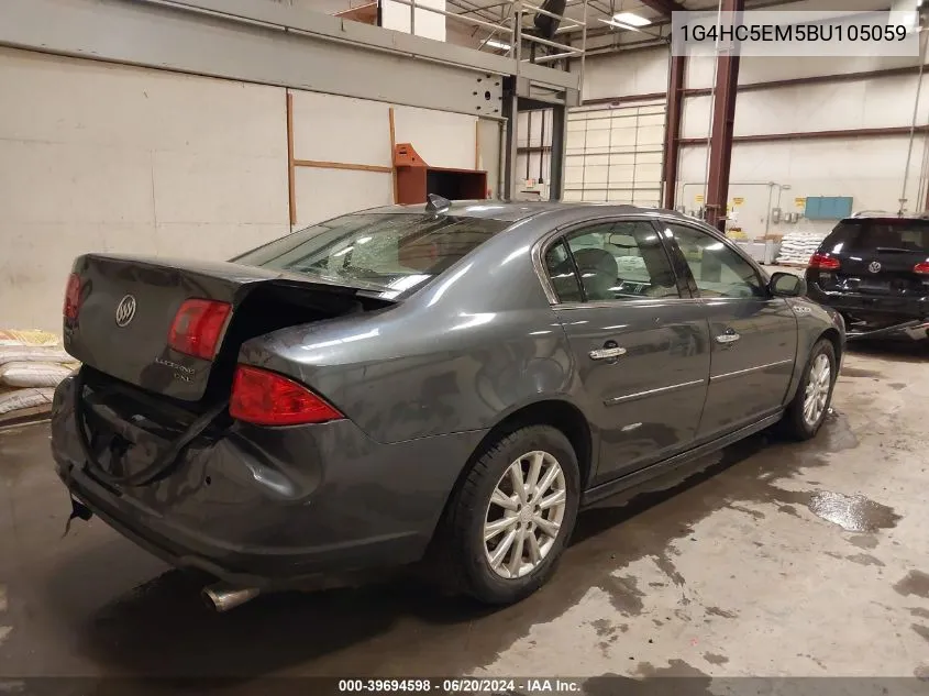 1G4HC5EM5BU105059 2011 Buick Lucerne Cxl