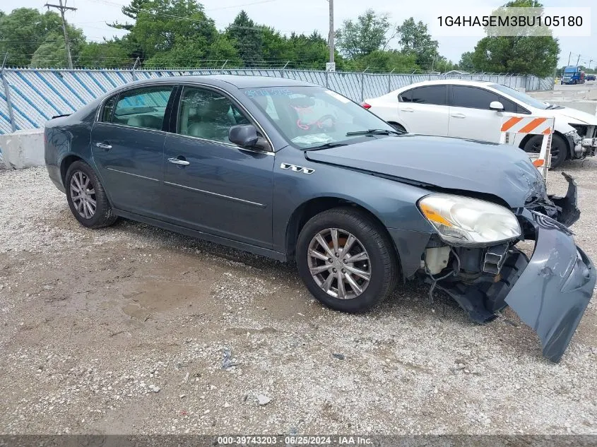 2011 Buick Lucerne Cx VIN: 1G4HA5EM3BU105180 Lot: 39743203