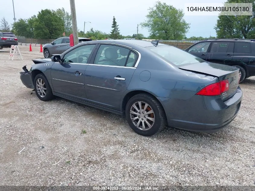 2011 Buick Lucerne Cx VIN: 1G4HA5EM3BU105180 Lot: 39743203