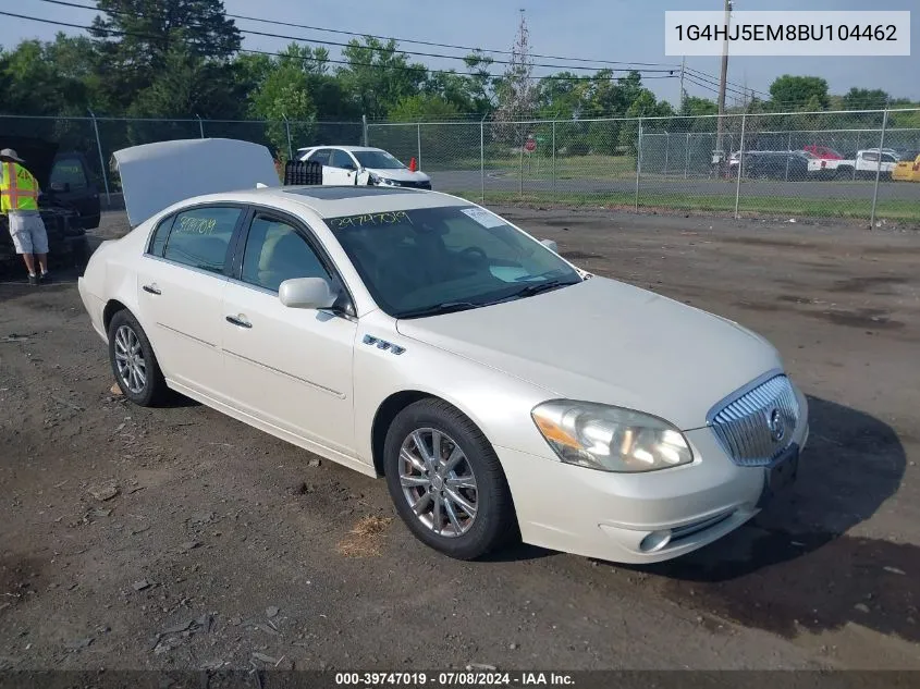 2011 Buick Lucerne Cxl VIN: 1G4HJ5EM8BU104462 Lot: 39747019