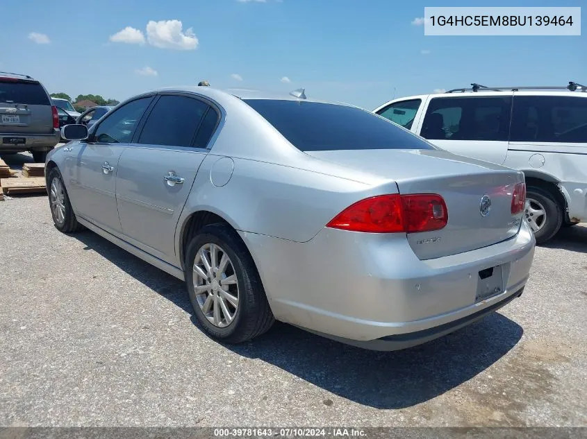 2011 Buick Lucerne Cxl VIN: 1G4HC5EM8BU139464 Lot: 39781643