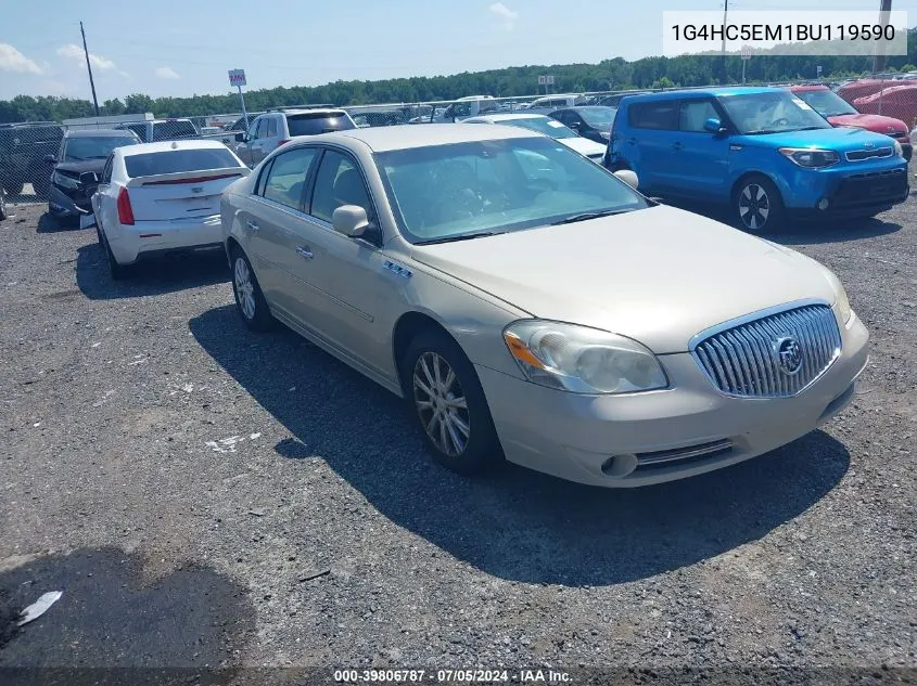 2011 Buick Lucerne Cxl VIN: 1G4HC5EM1BU119590 Lot: 39806787