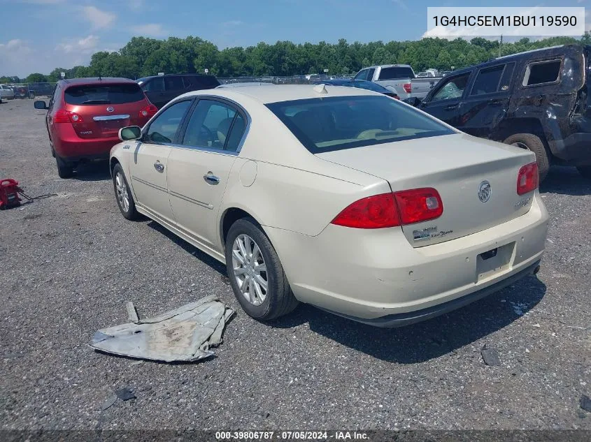 1G4HC5EM1BU119590 2011 Buick Lucerne Cxl