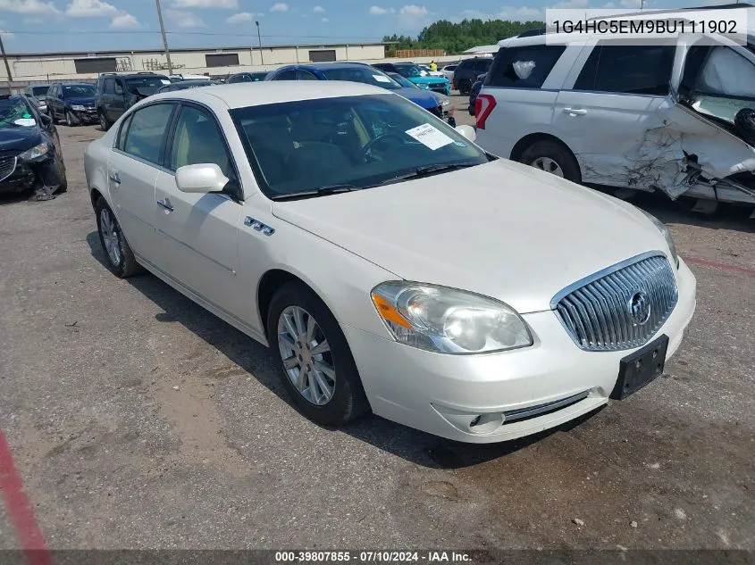 2011 Buick Lucerne Cxl VIN: 1G4HC5EM9BU111902 Lot: 39807855